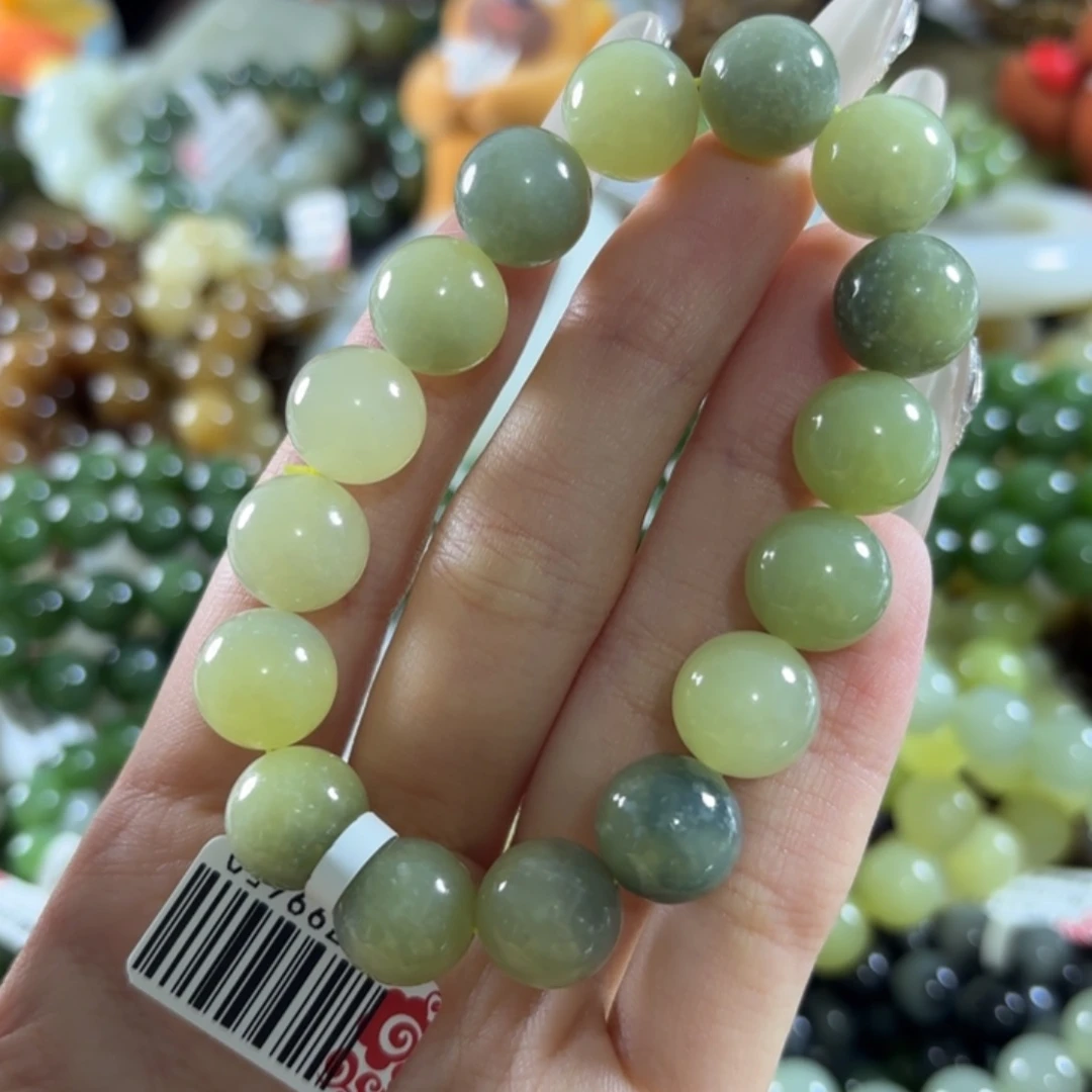 和田玉未镶嵌手链100