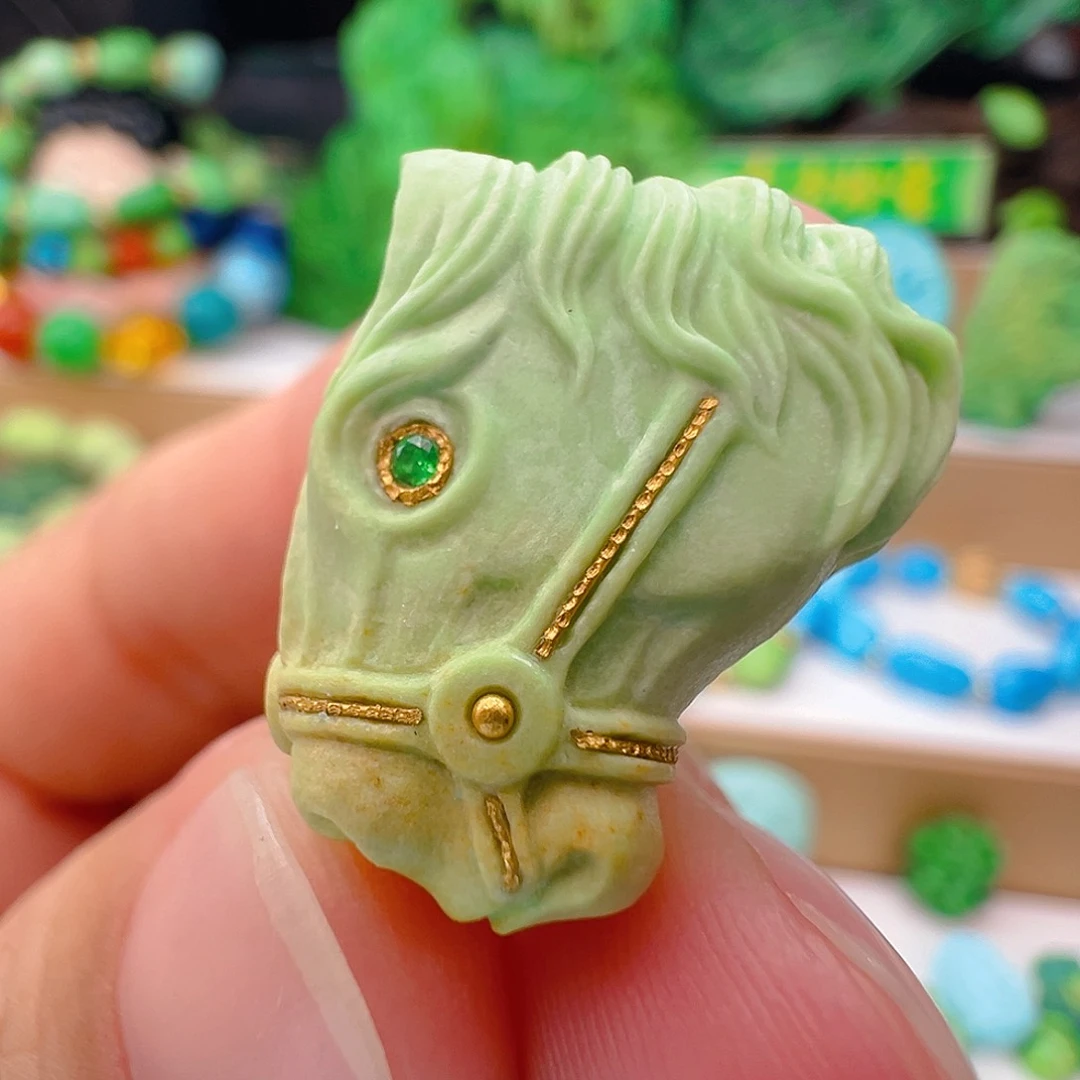 未镶嵌绿松石项链