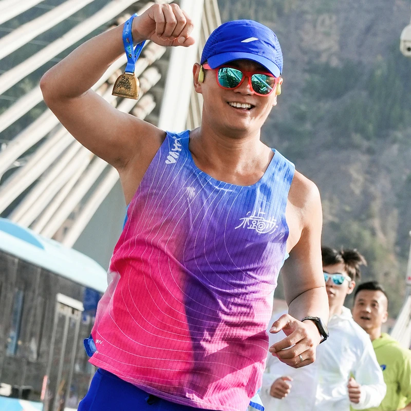 佑岸&TT  不止跑步系列  零阻力3D 空气支架竞速背心