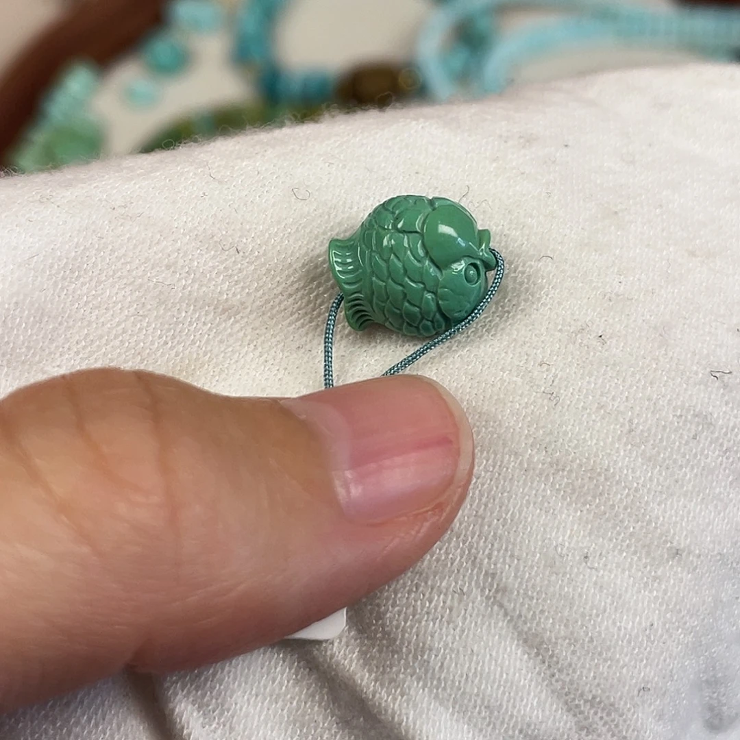 绿松石未镶嵌配饰