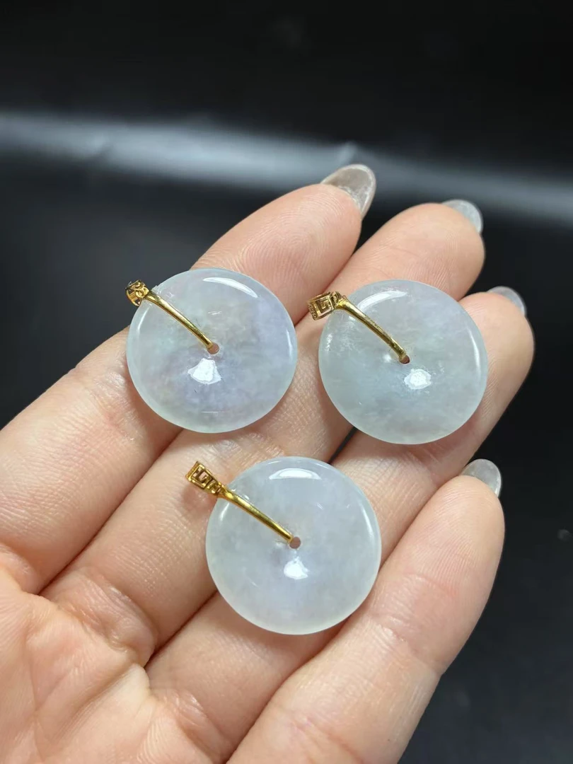 【公子优选】翡翠平安扣吊坠（多样性发其一）3665-25209