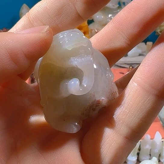 和田玉（糖玉）未镶嵌挂件