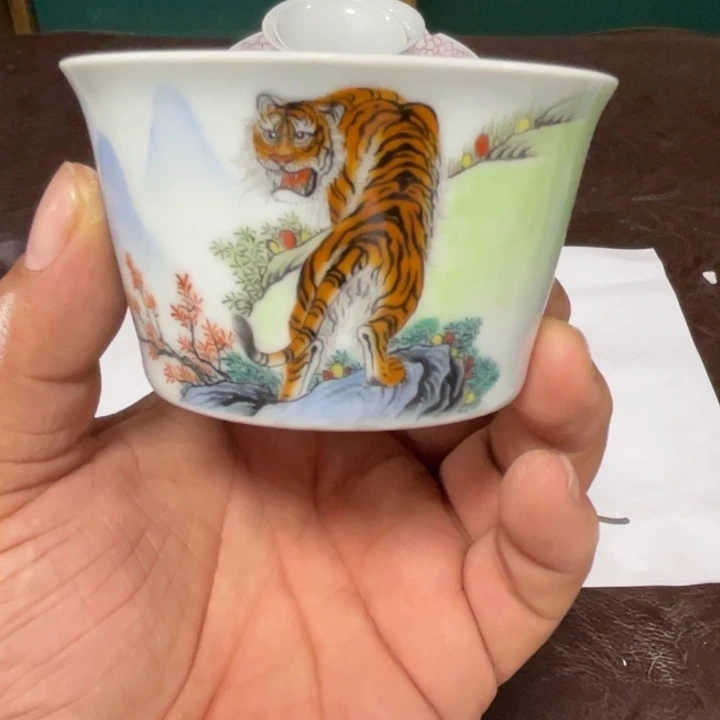 普通钢化玻璃双饮款