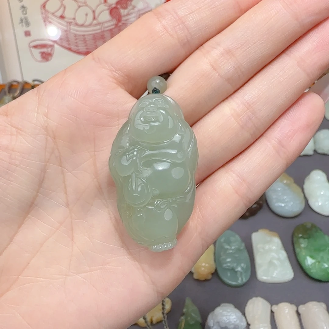 和田玉未镶嵌颈饰S