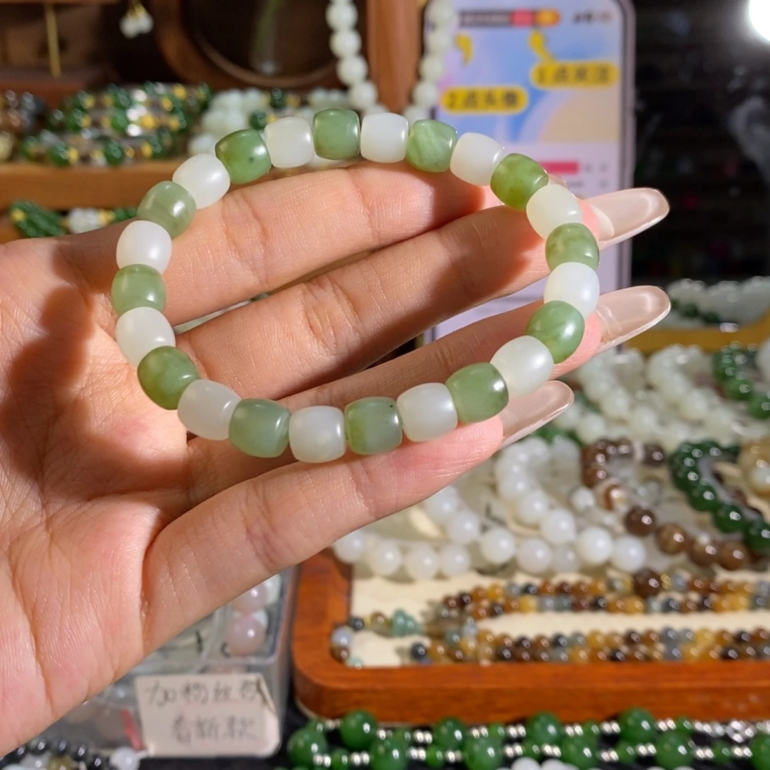 未镶嵌手串和田玉