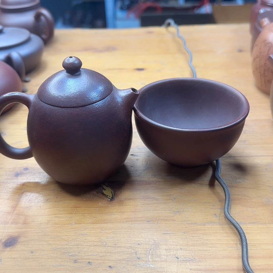 紫砂茶壶民间手艺人全手工制作