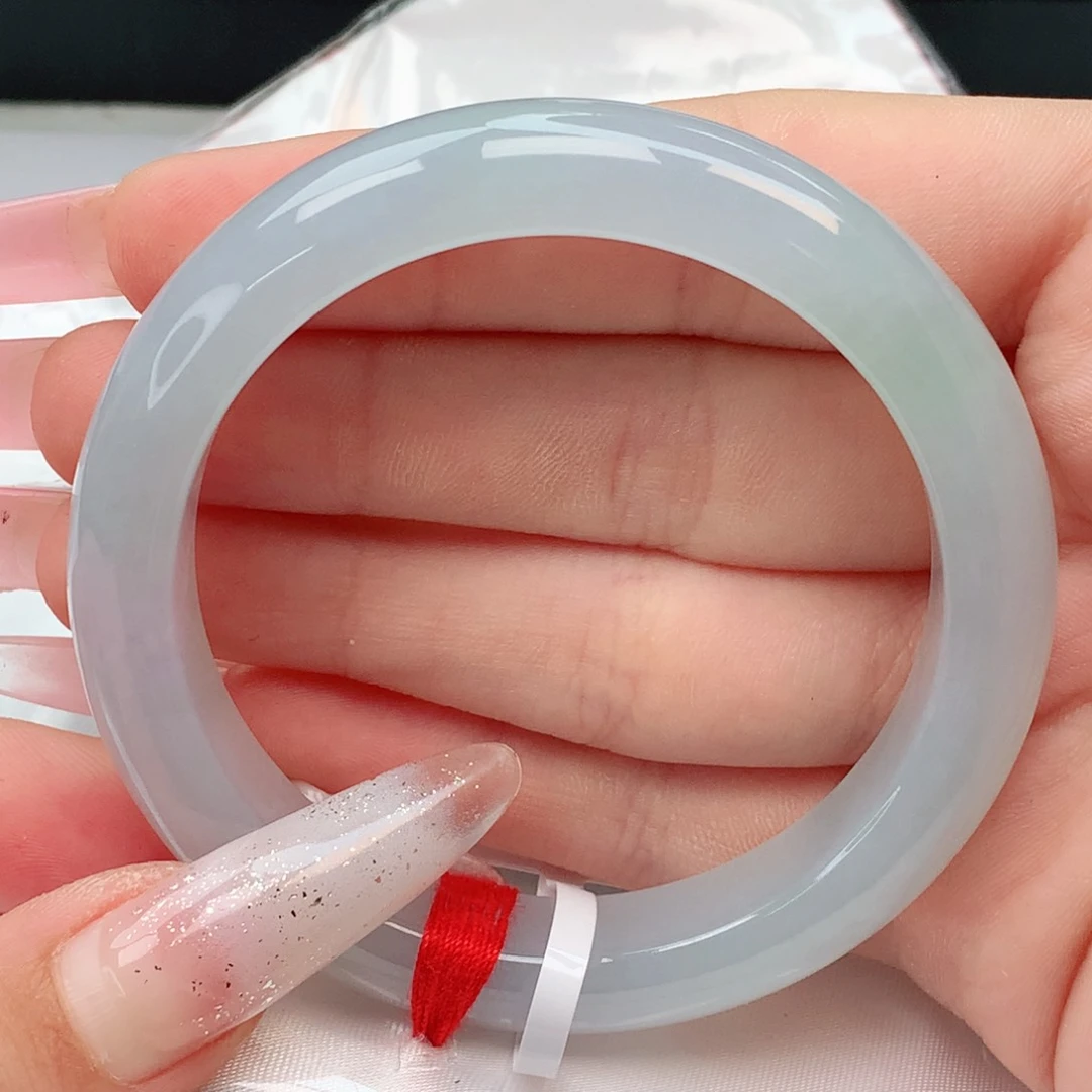 未镶嵌手镯翡翠正圈53