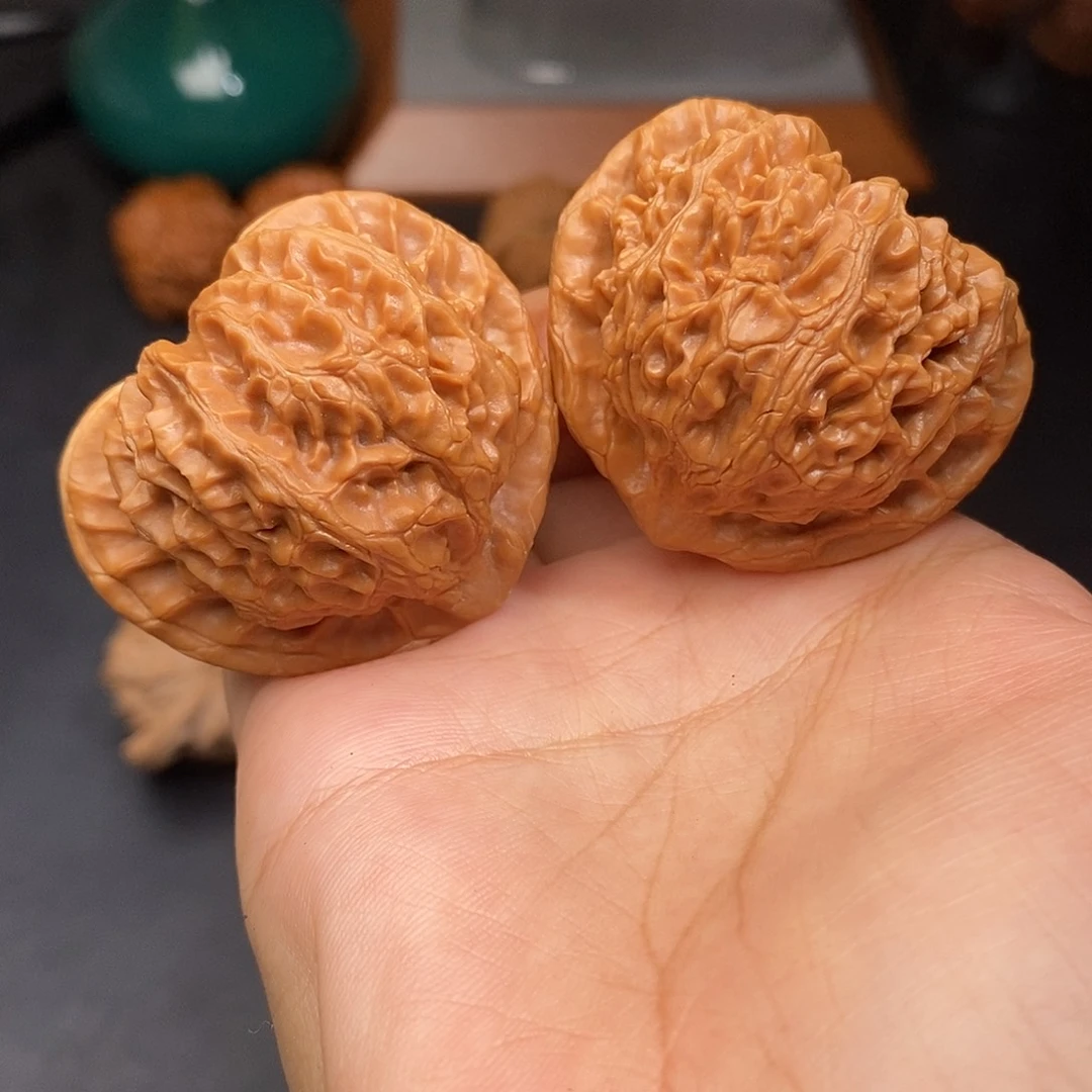 文玩核桃把件宫灯全品44+