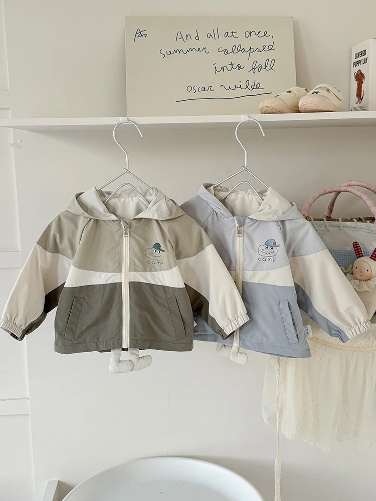 幼1071）小恐龙冲锋衣