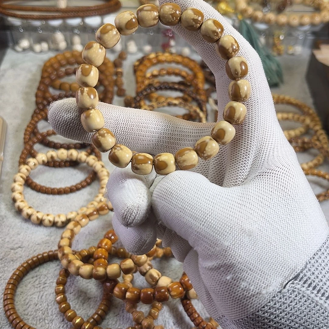 紫金鼠手串半实心花鼠老行