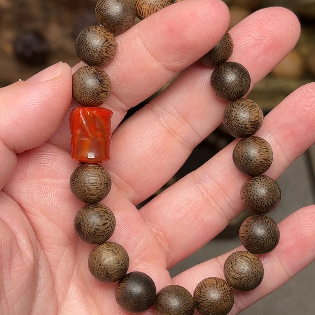 手串沉香越南芽庄芽庄绿棋楠玉化1.0设计