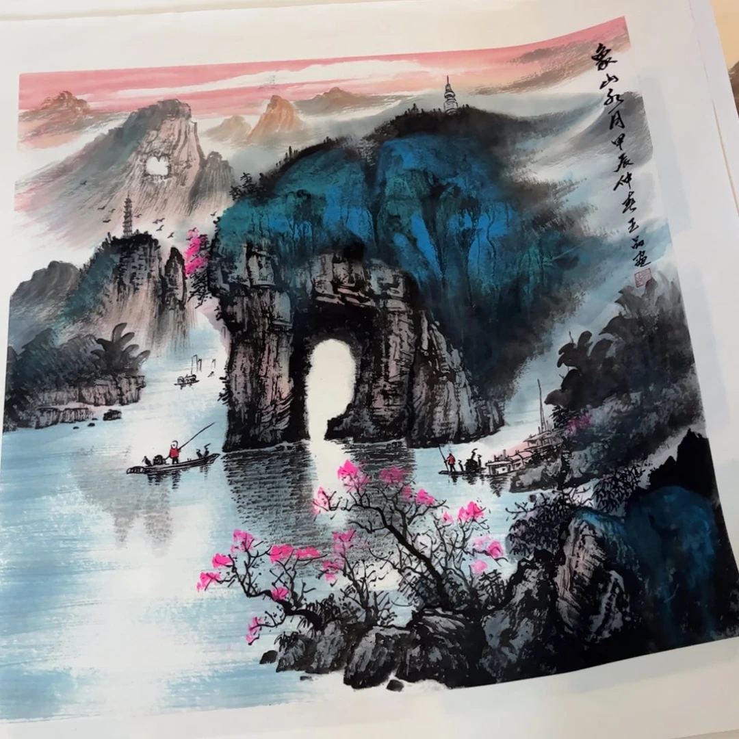 国画ZH精品手绘单幅任发