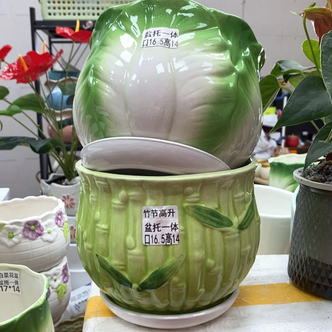陶瓷@陶瓷花盆@@5838186969