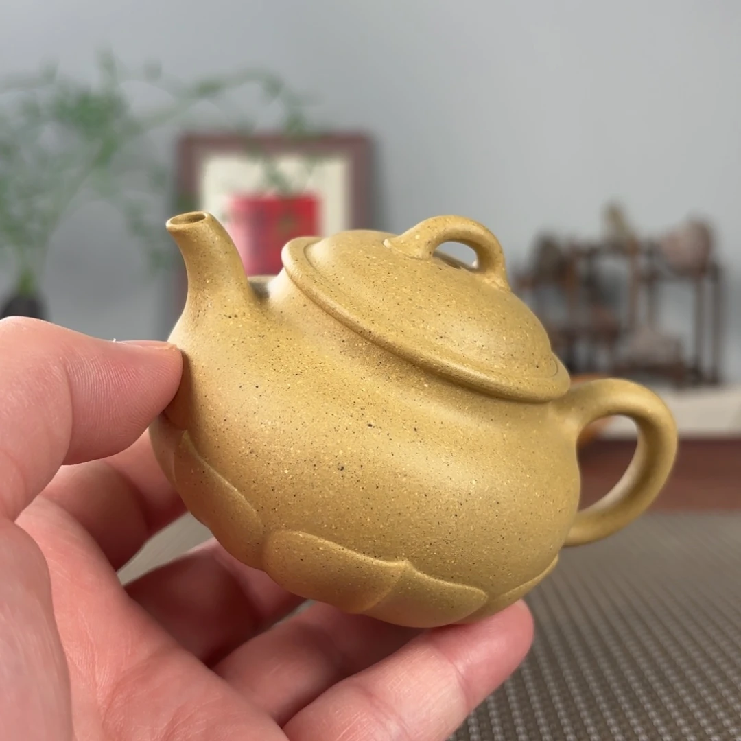 辰***辰茶壶紫砂微瑕黄龙山原矿紫砂壶