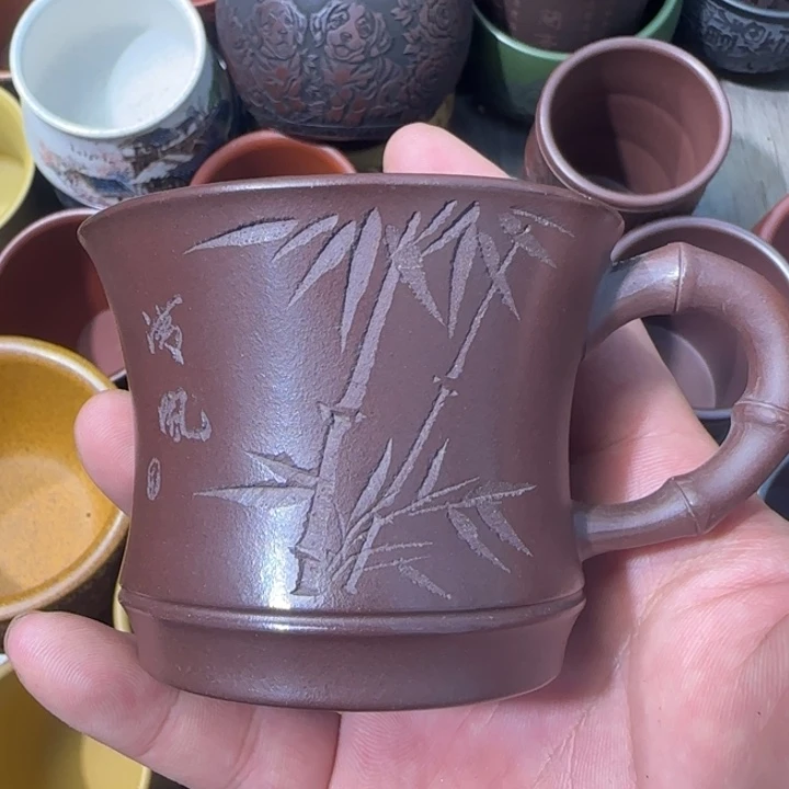 茶杯紫砂全手工制作工艺