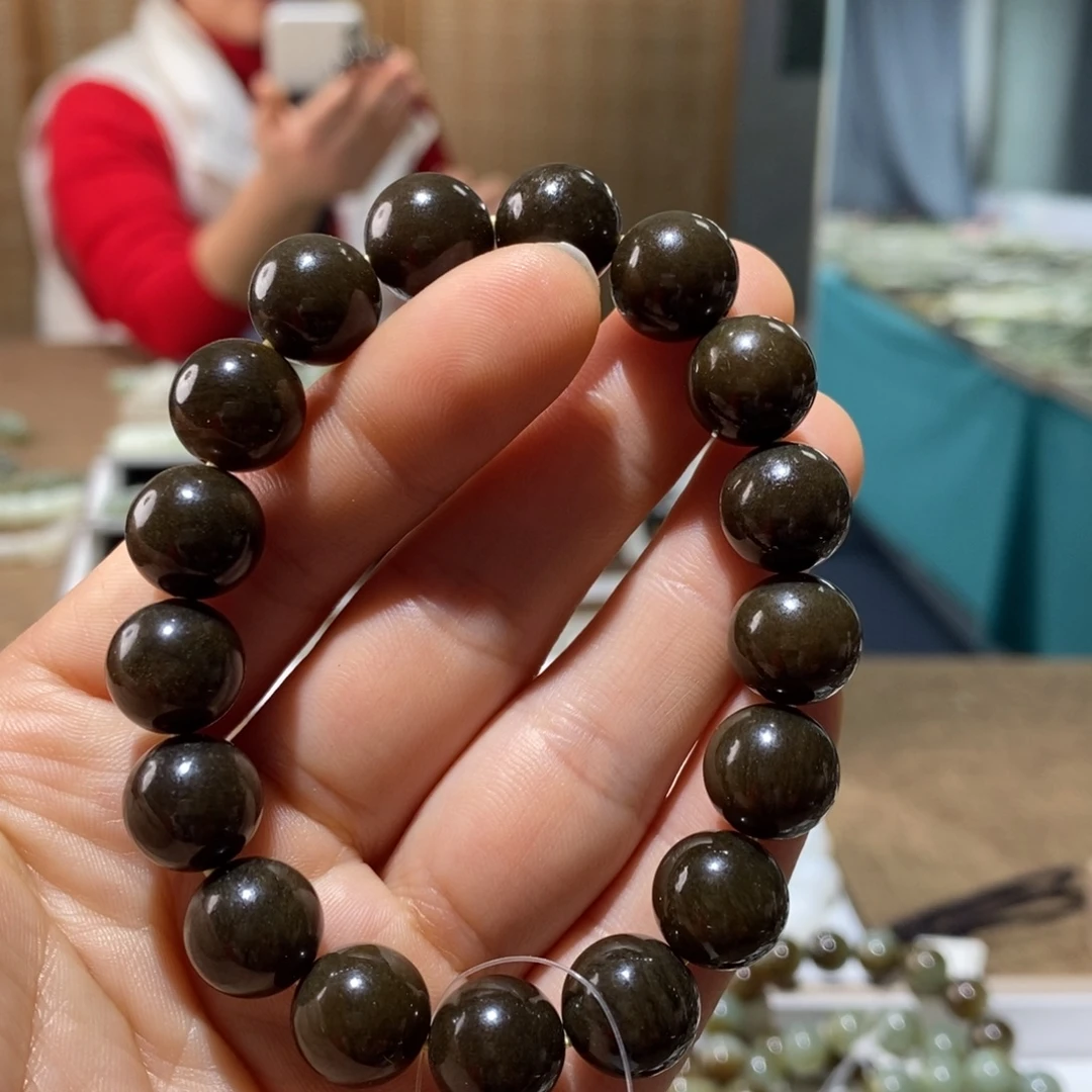 和田玉未镶嵌手链12