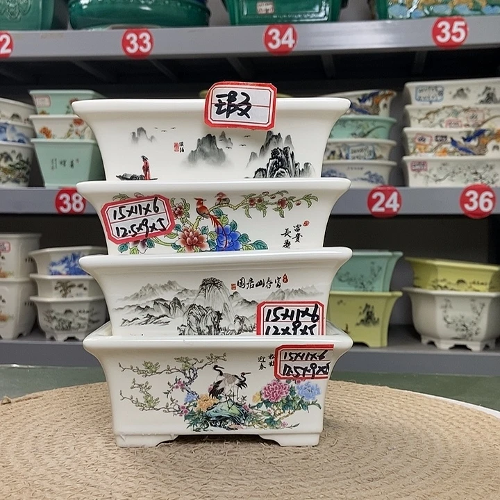 紫砂紫砂花盆0821