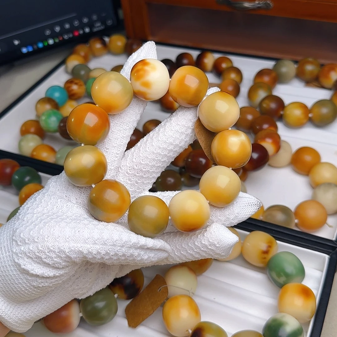 菩提根/象牙果手串卡24干磨苹果6