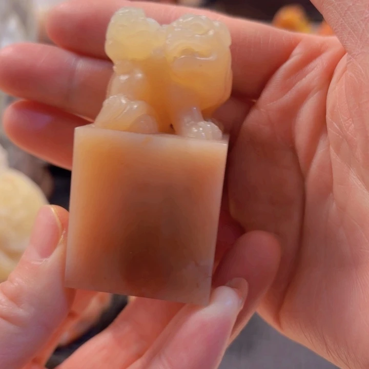 寿山石貔貅的印章