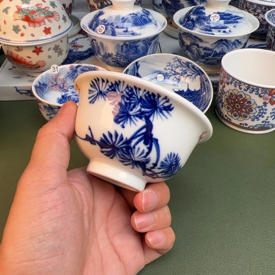纯手工纯手绘茶具42
