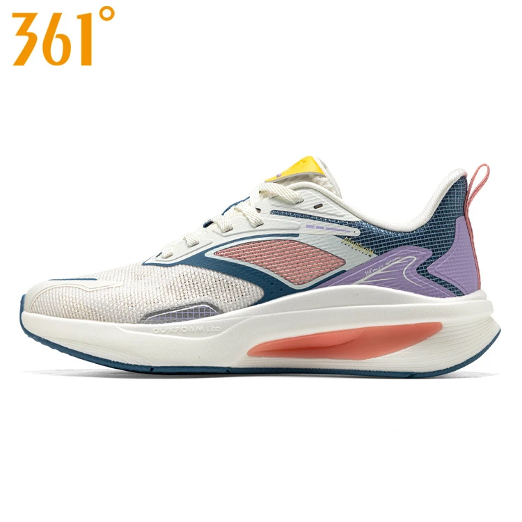 【断码清36 37码】361度女鞋透气Q弹缓震运动跑步鞋582332218
