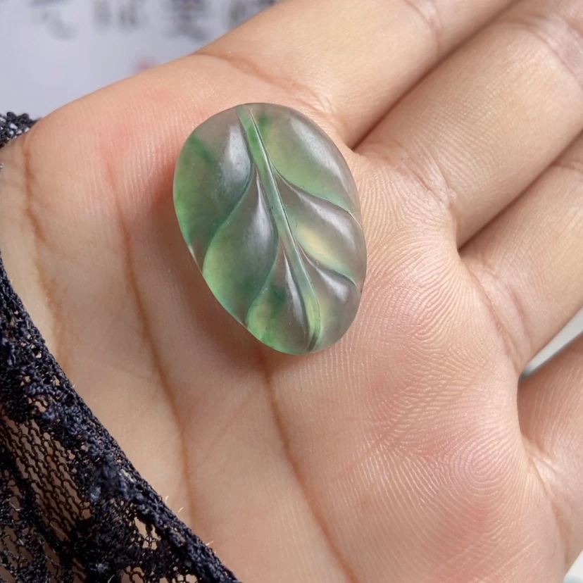 【闪购商品】未镶嵌定制翡翠树叶