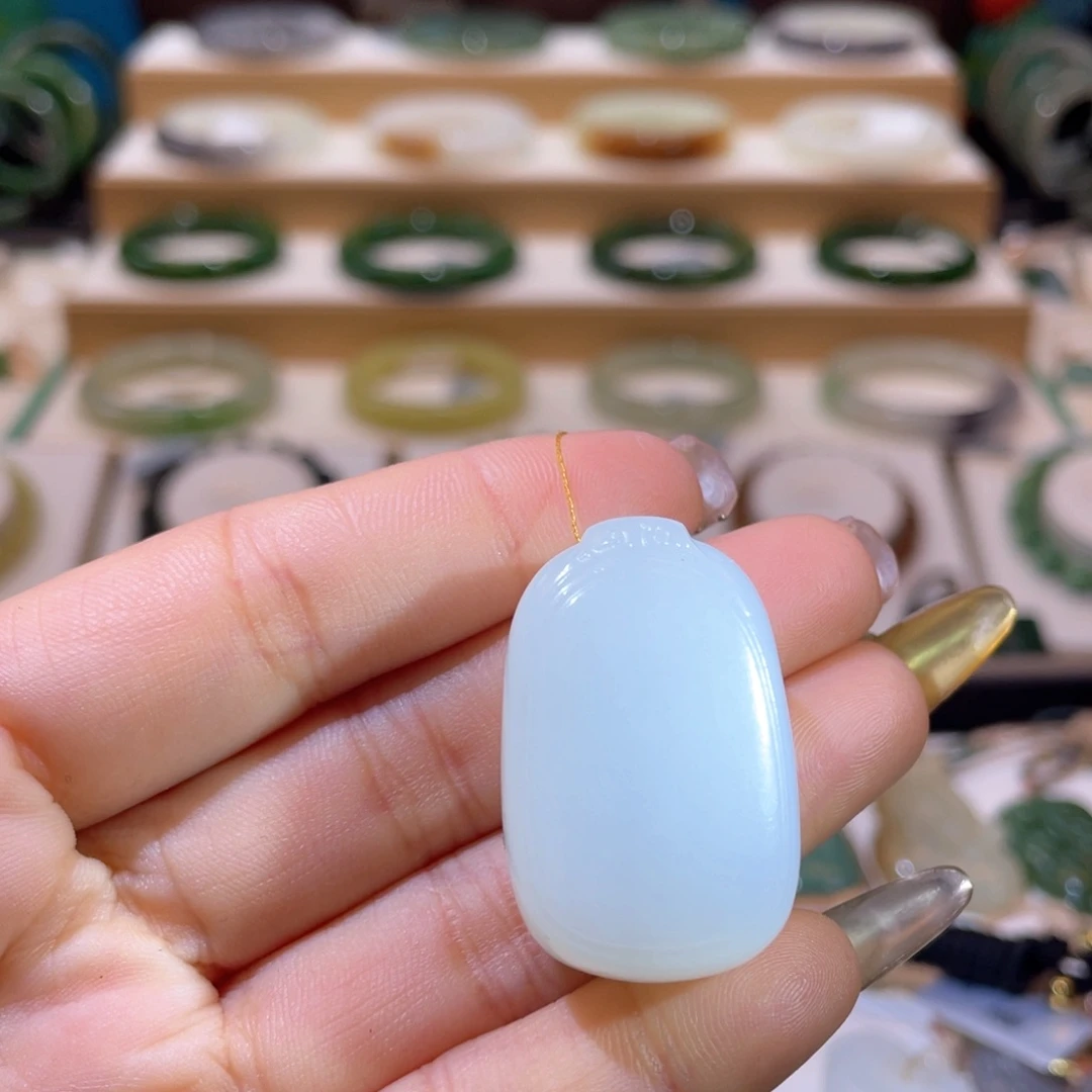 和田玉高品山流水无事牌未镶嵌