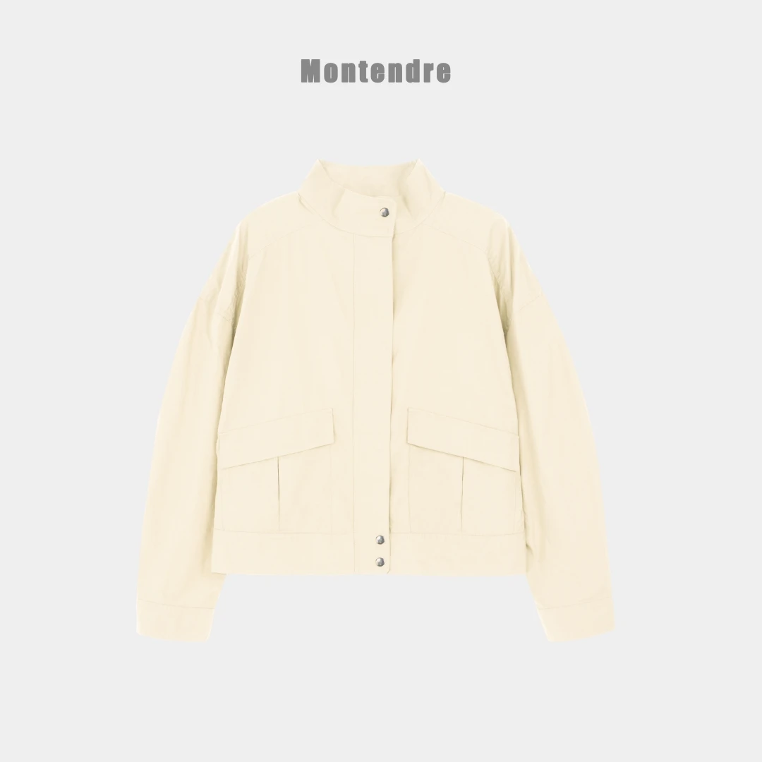 【TaKuMi】日系品牌 秋冬新款 F 工装风气质简约百搭宽松短外套