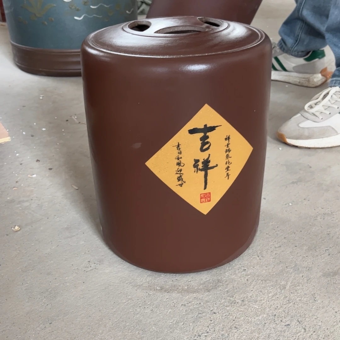 紫砂茶叶罐10 饼茶叶罐
