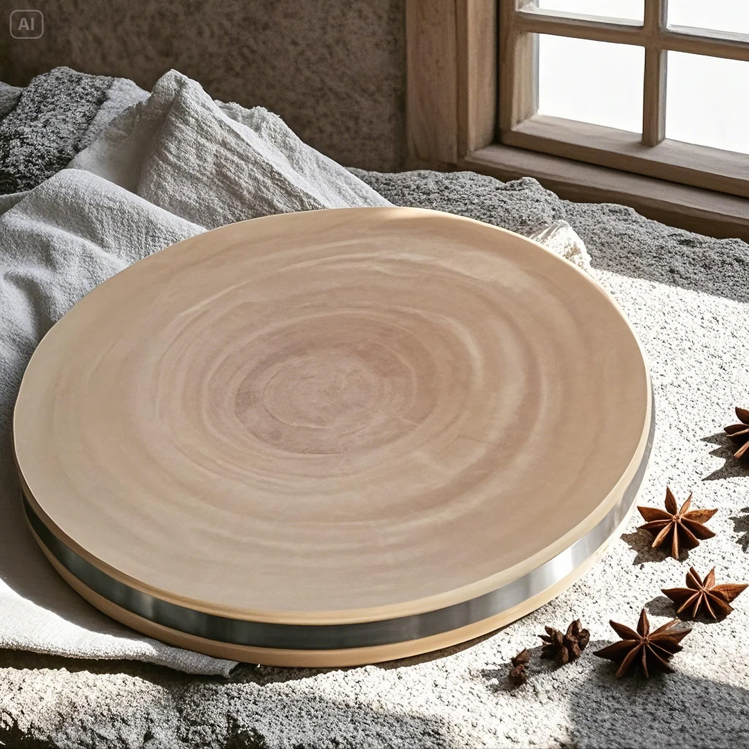 皂角树家用实木整块菜板板酒店食堂专用整木砧板菜墩耐用加厚剁肉