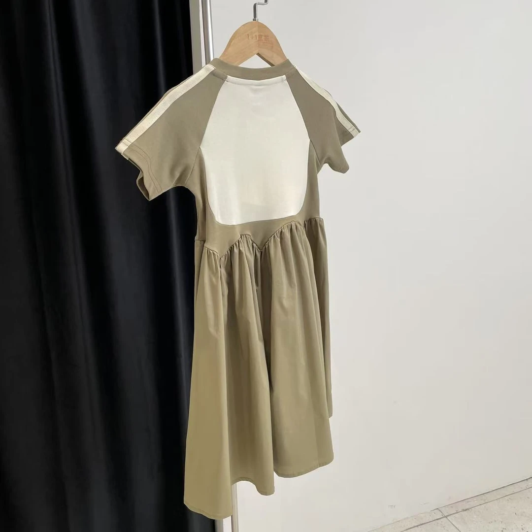 新款连衣裙军绿色5910宸系