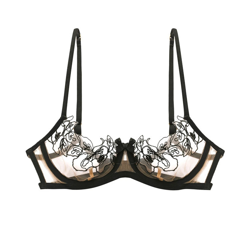 no退no换 性感蕾丝钢圈聚拢内搭内衣