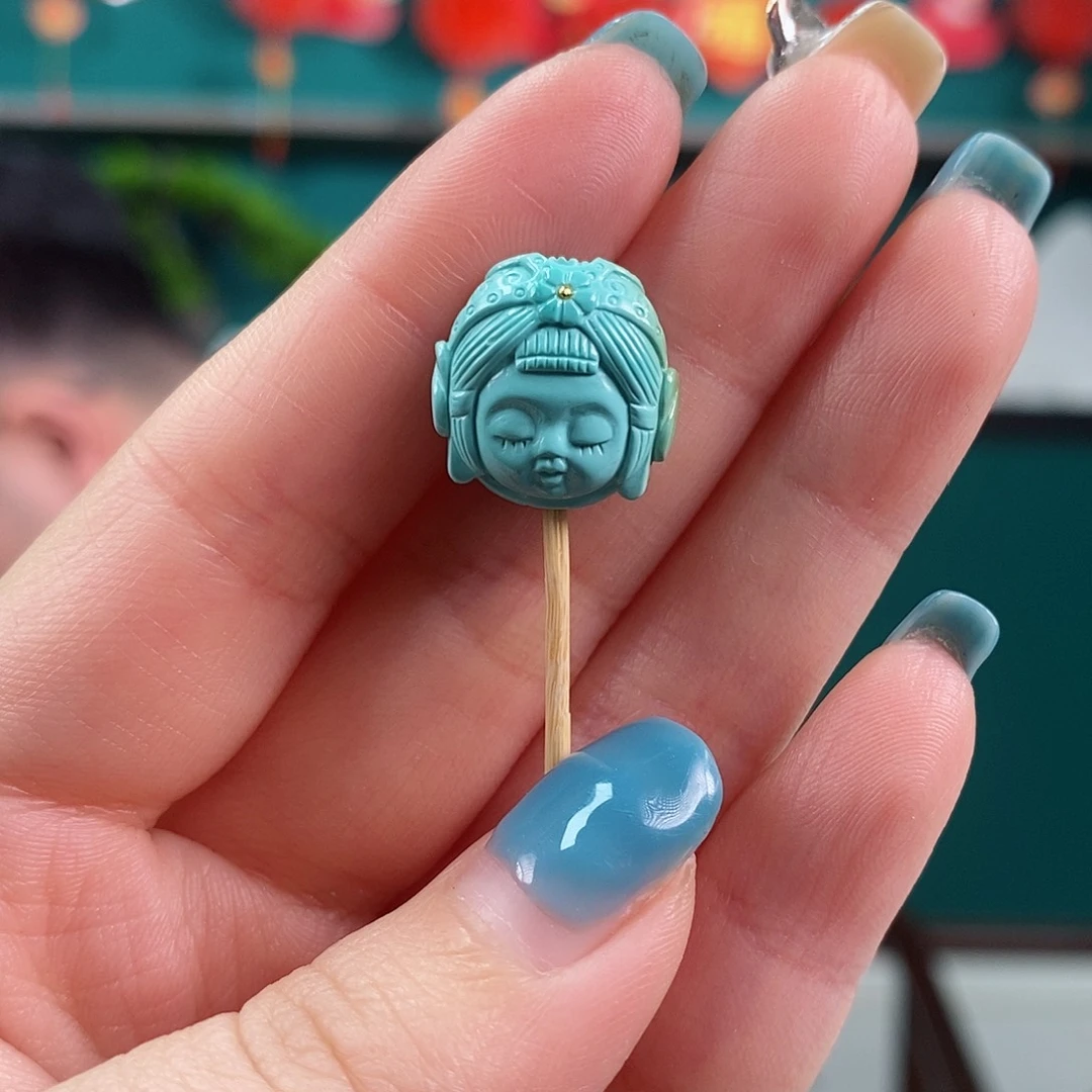 绿松石珠宝奇石未镶嵌