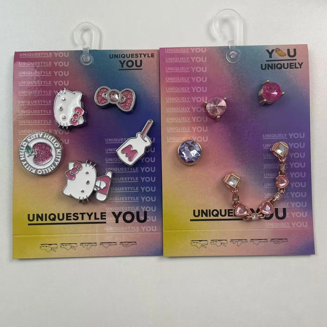 【KT链条套装】趣味DIY洞洞鞋鞋花时尚卡通套装鞋扣