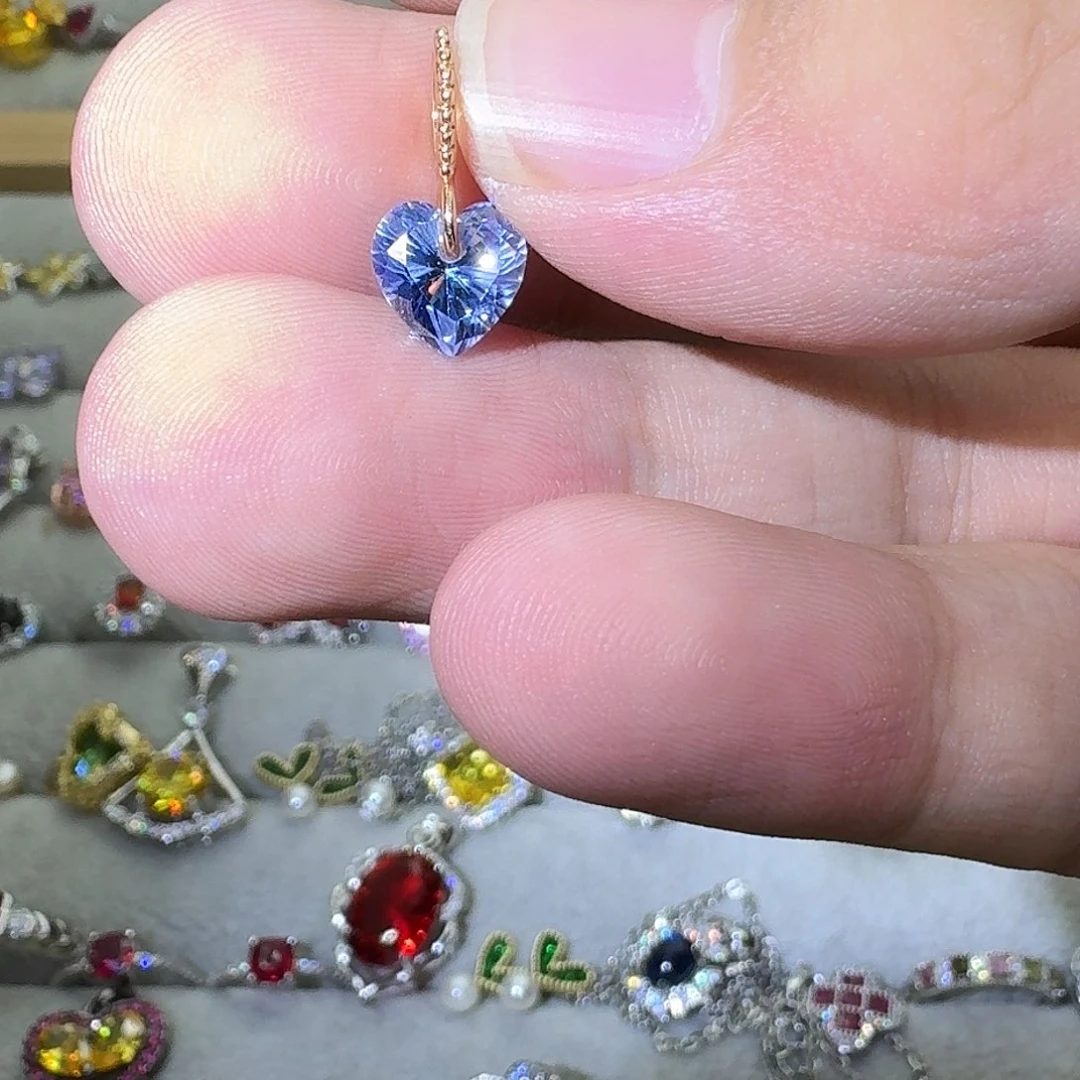 银S925镶嵌水晶戒指