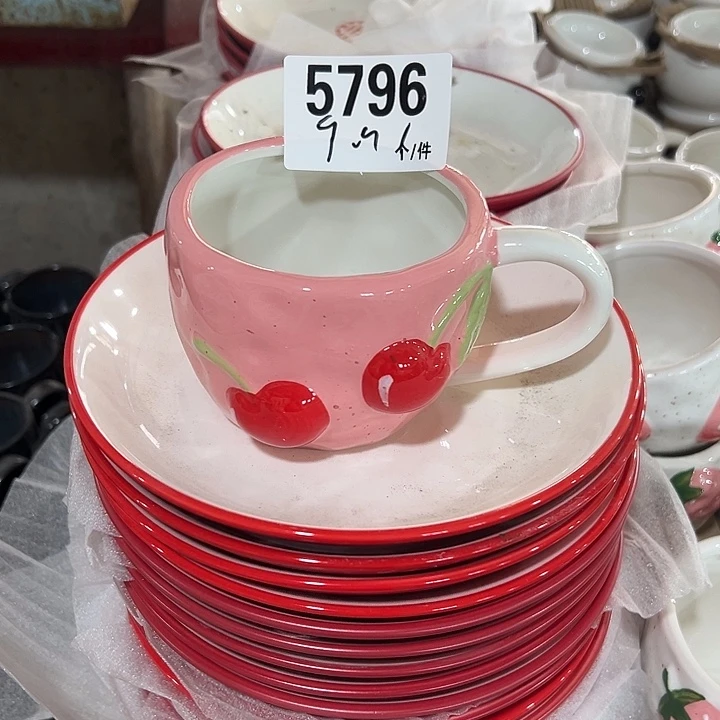 瓷外贸陶瓷微瑕5796