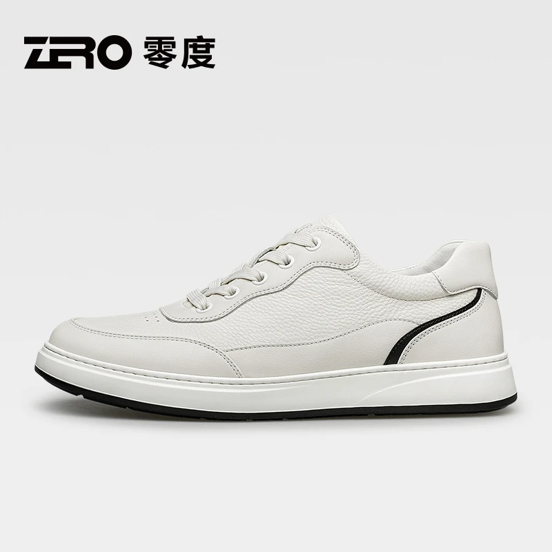 ZRO零度【探索舒爽新风】时尚休闲百搭男潮流板鞋简约真皮潮鞋51373