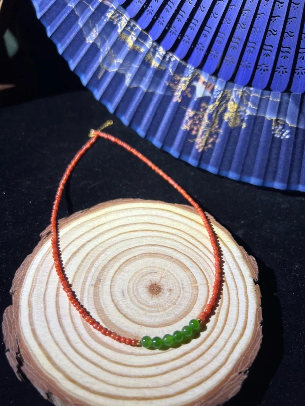 天然碧玉项链 多样性发其一