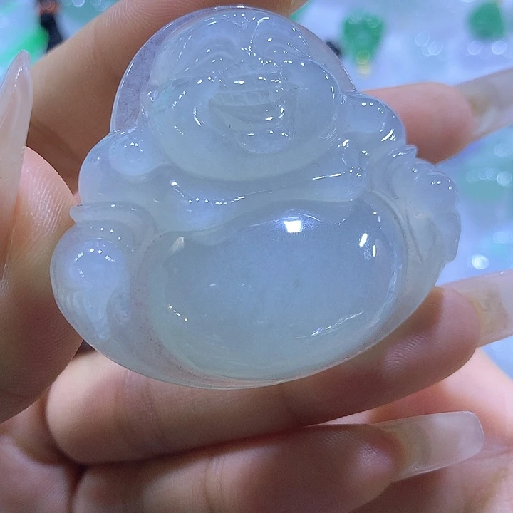 翡翠未镶嵌颈饰天然翡翠A货吊坠