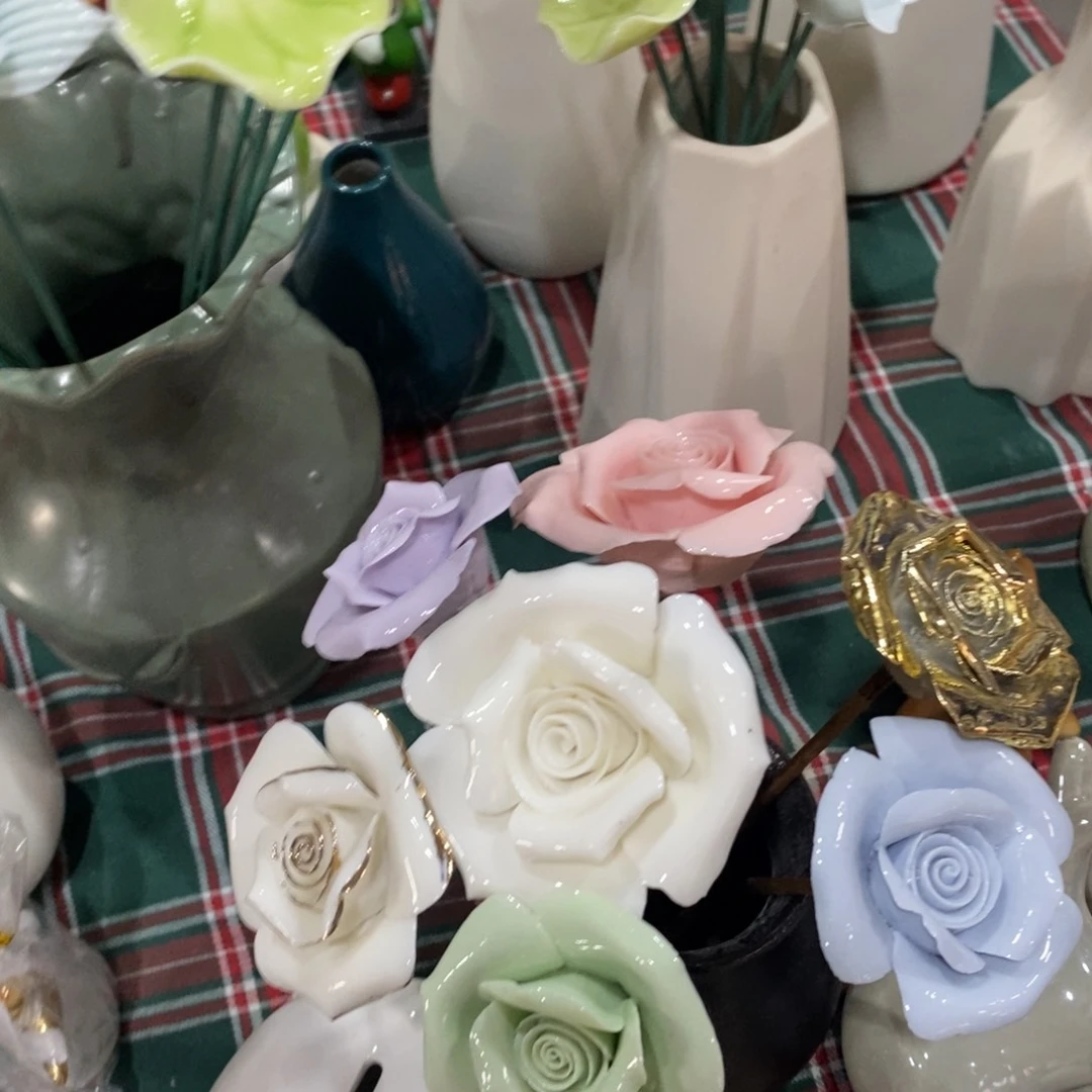 瓷片3朵，新店开播，9.9包邮发货