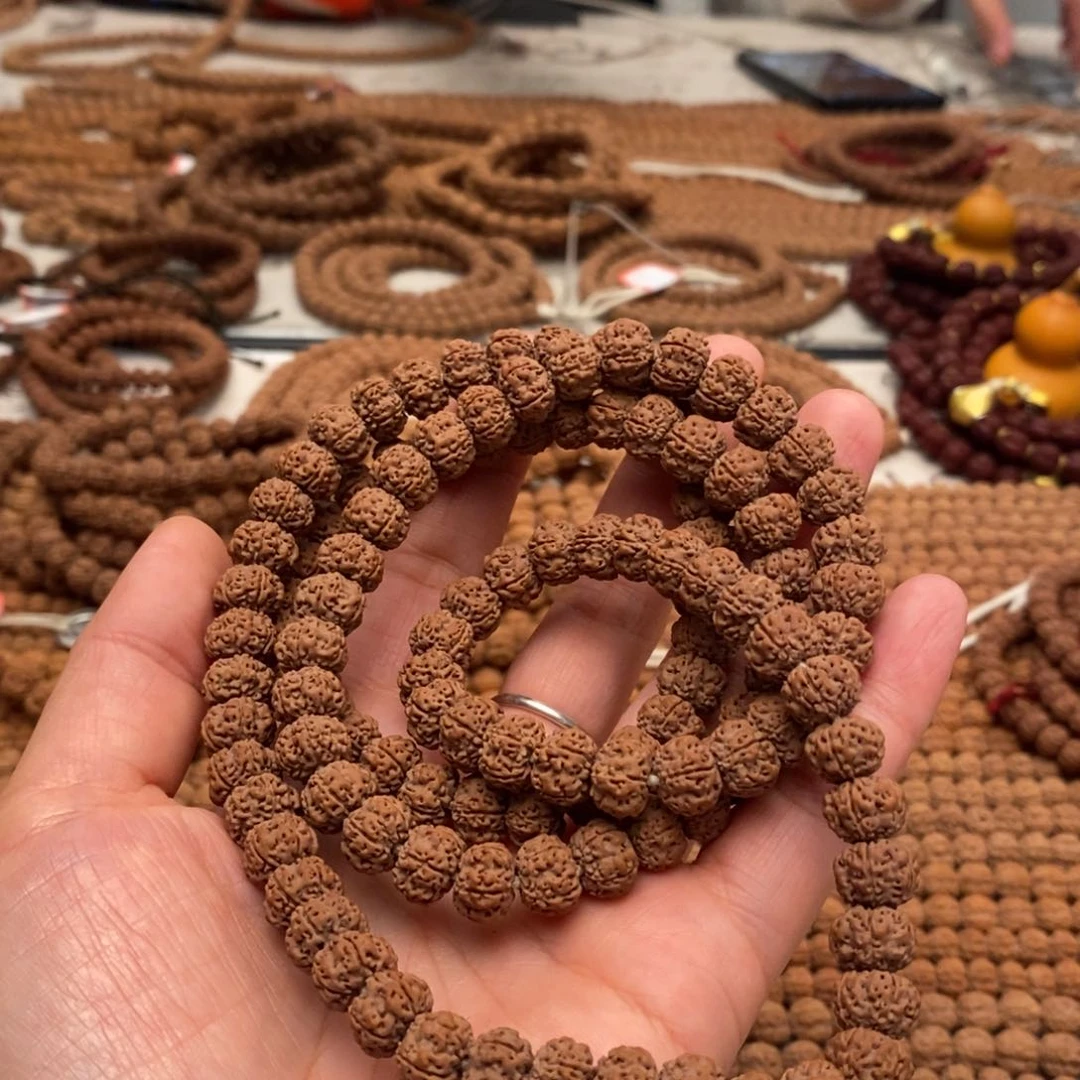 取***了金刚菩提吊坠平细108卡10