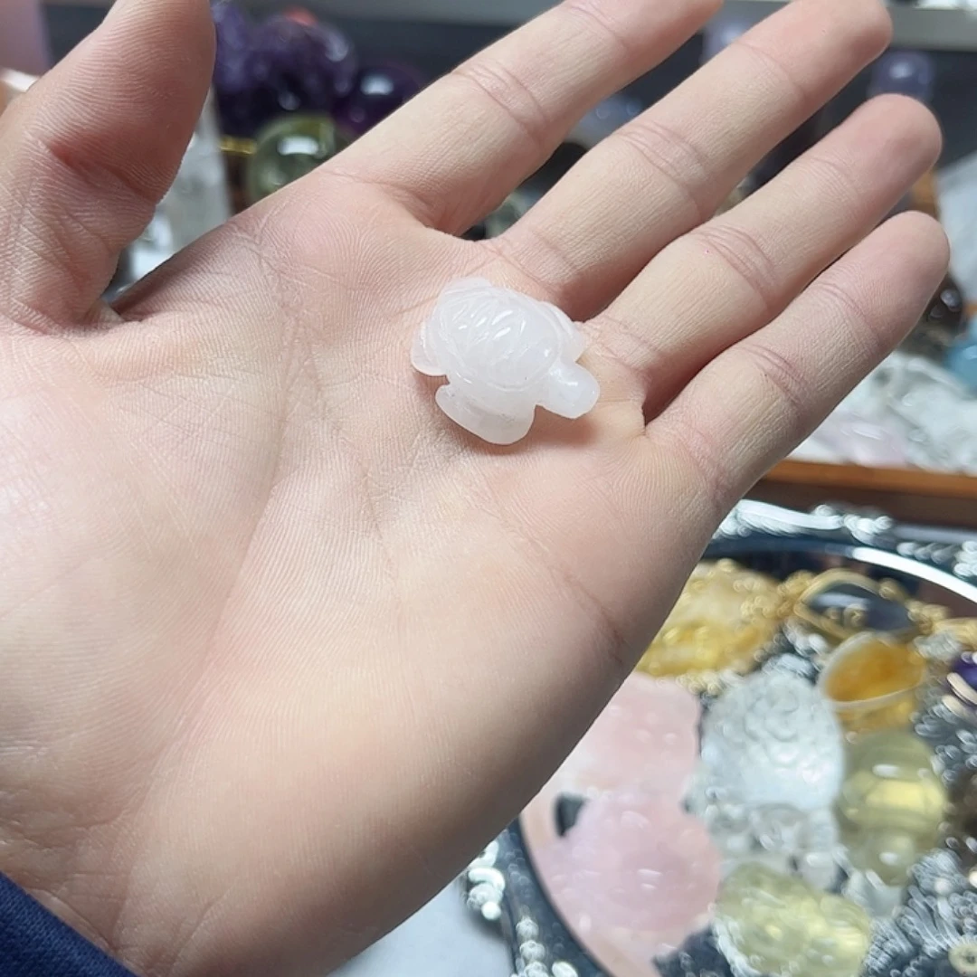 未镶嵌紫晶珠宝半成品