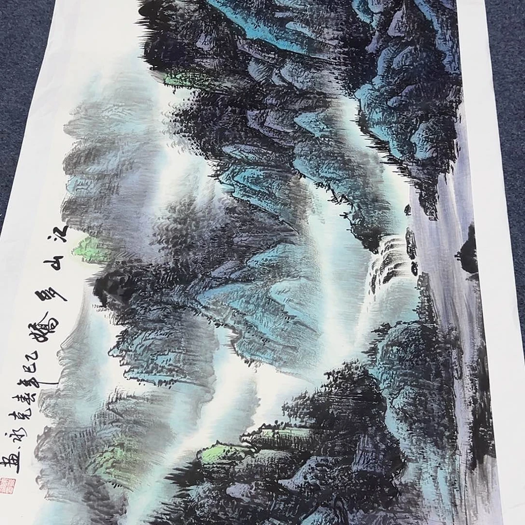 国画事事顺心如意心想事成