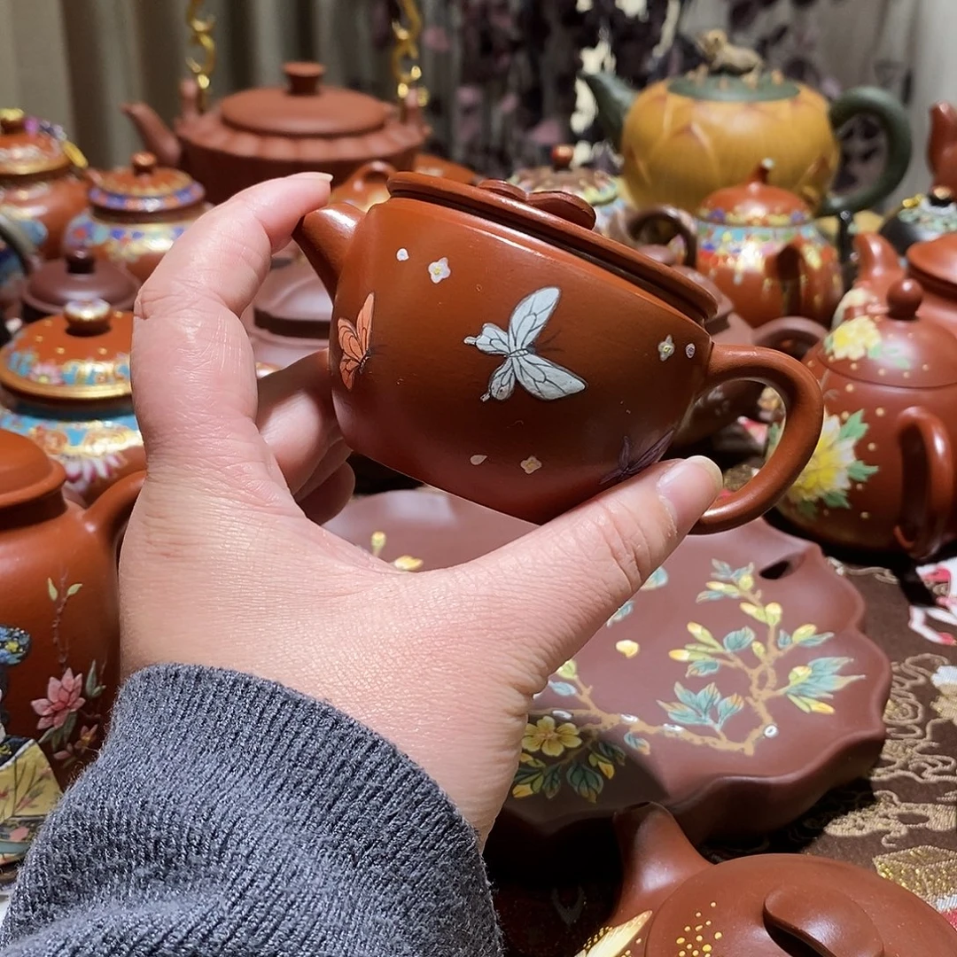 绿泥宜兴紫砂壶艺术