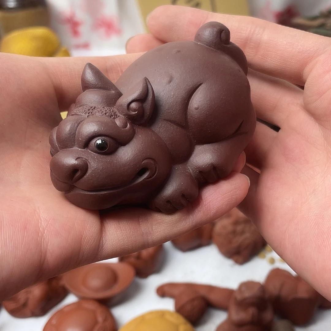 紫砂茶宠C****e紫砂瑕疵