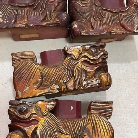 A****木雕木头木头4个130