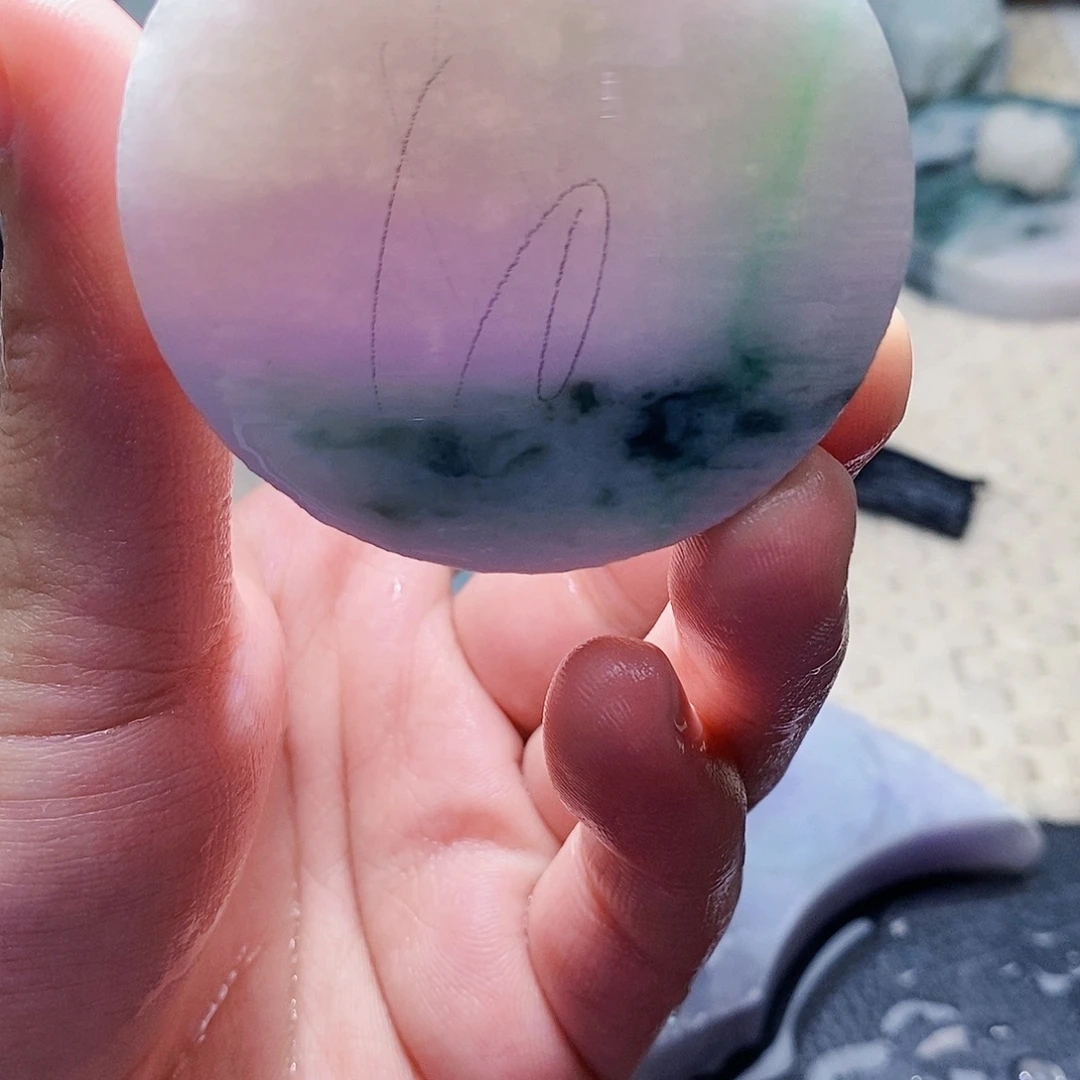 翡翠未镶嵌颈饰888