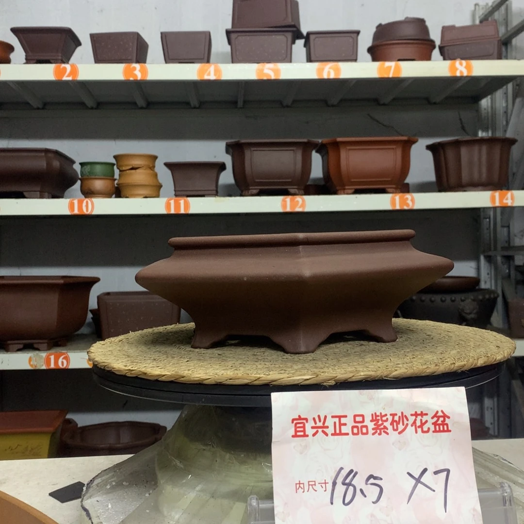 紫砂花盆宜兴紫砂花盆包邮