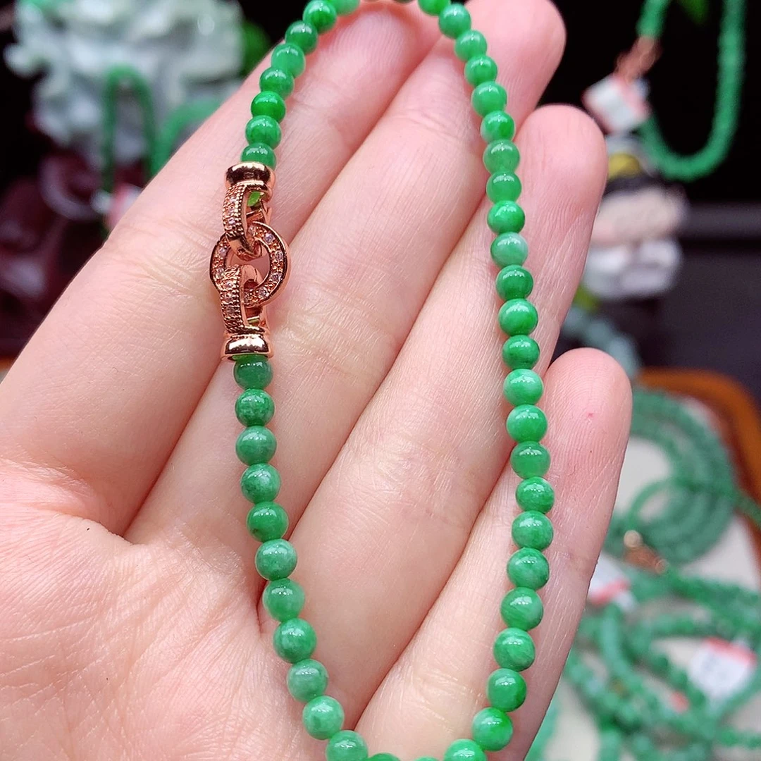 翡翠未镶嵌手链翡翠