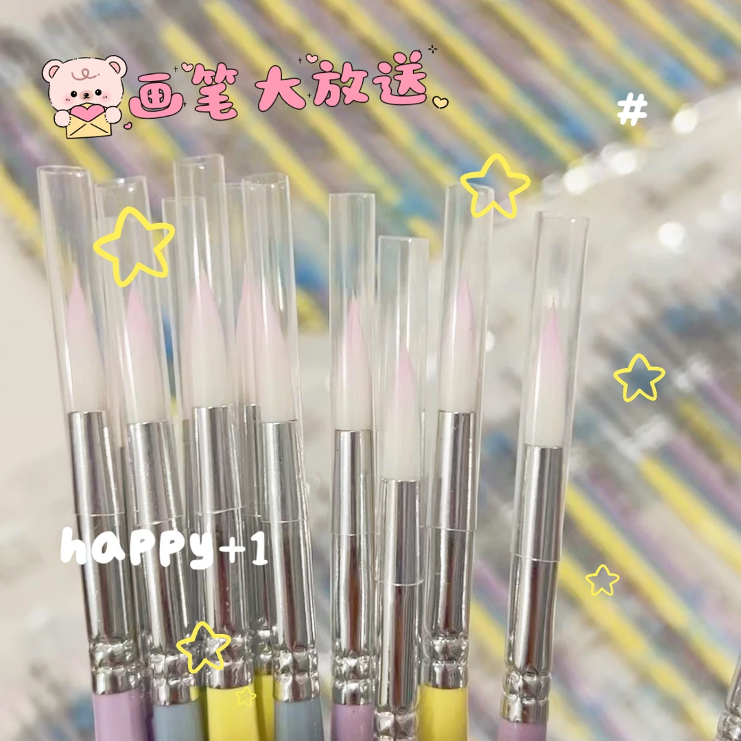 【云鹿画笔】双十二活动DIY数字油画专用填色勾线丙烯水粉画笔